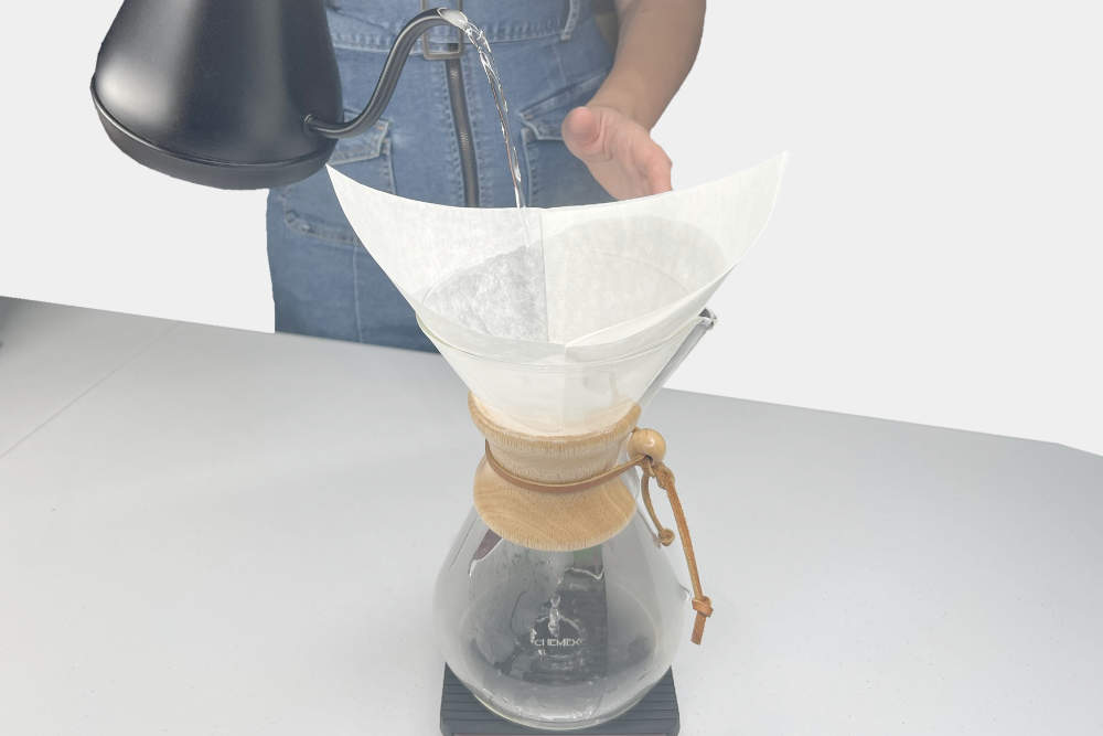 STEP 2. Rinsing filter