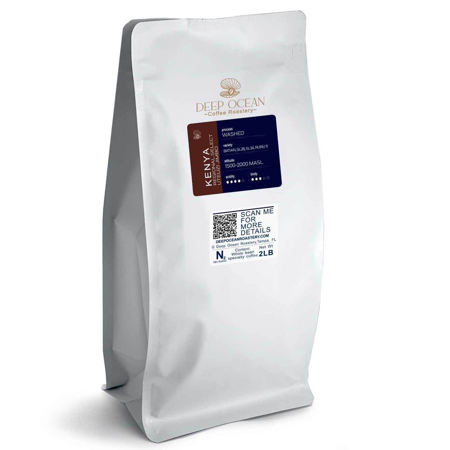 variant 1 - medium roasted coffee Kenya is great choice of specialty coffee.