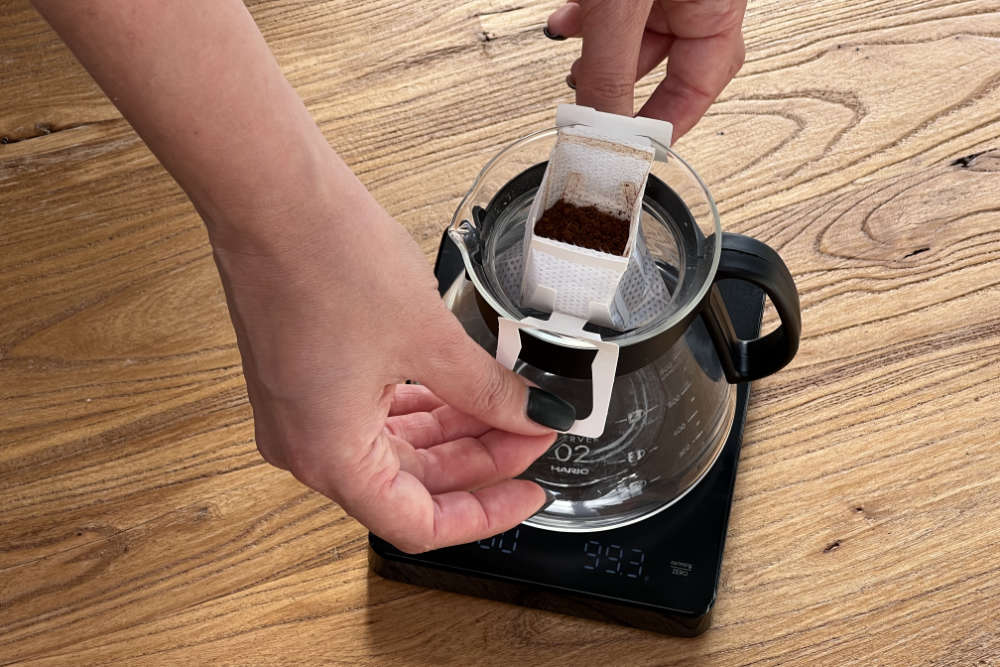 STEP 3. Placing drip bag