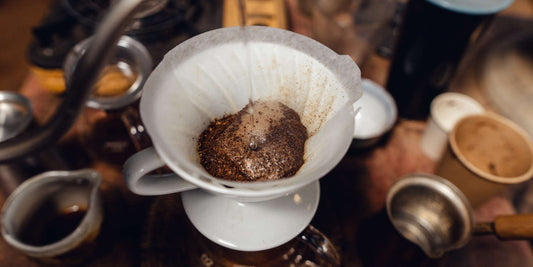 Selecting the right filter is key when brewing coffee using a funnel