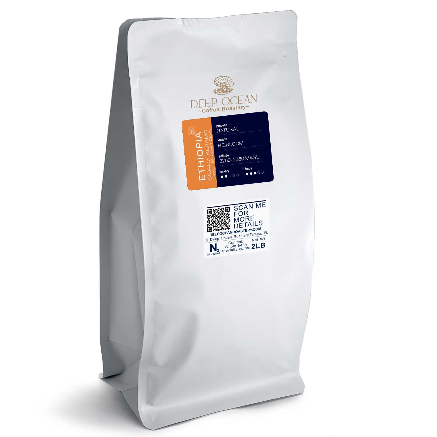 variant 1 - medium roasted coffee Ethiopia is great choice of specialty coffee.