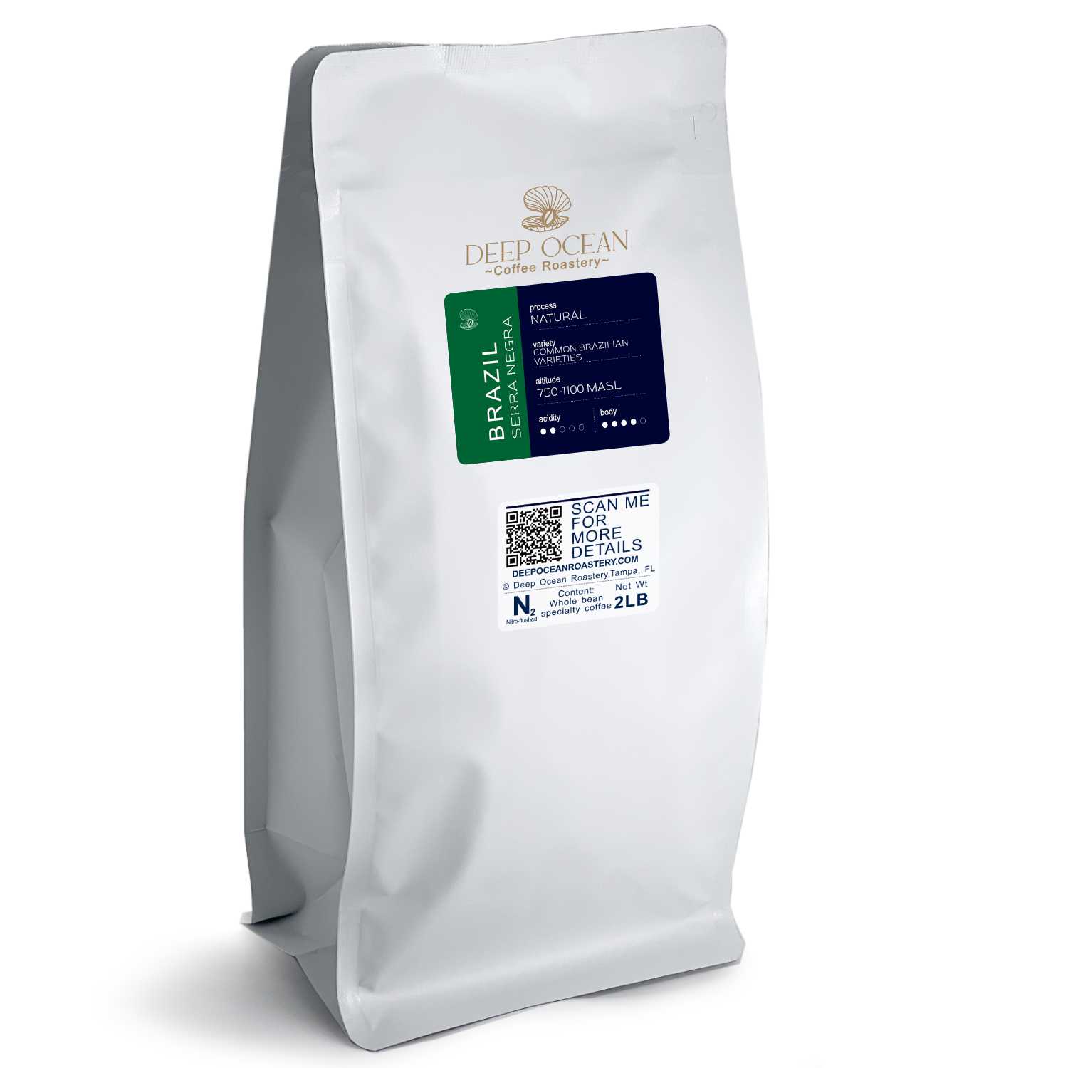 variant 1 - medium roasted coffee Barzil is great choice of specialty coffee.