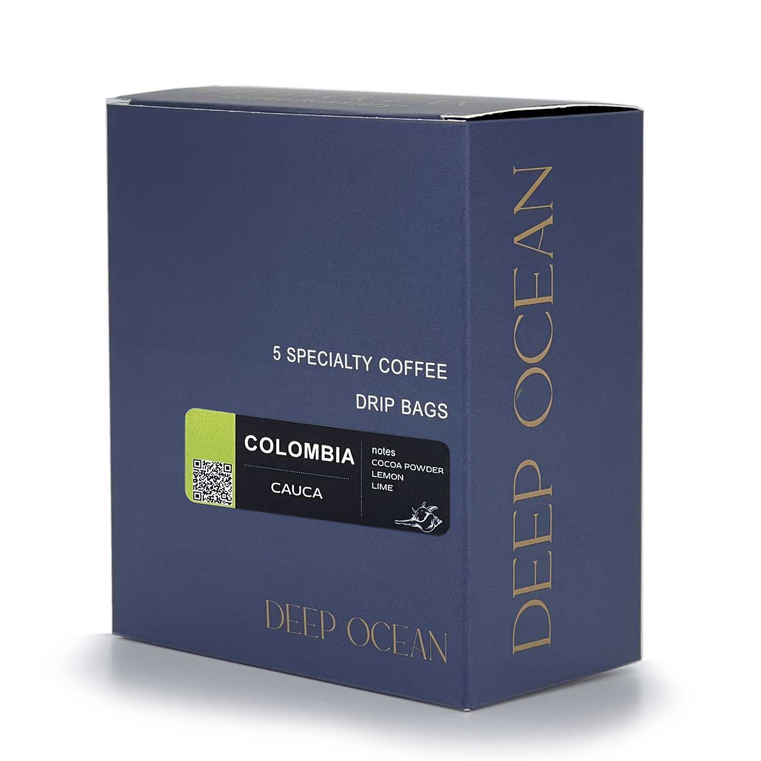 variant 1 - light roasted coffee Colombia for drip boxes is great choice of specialty coffee.